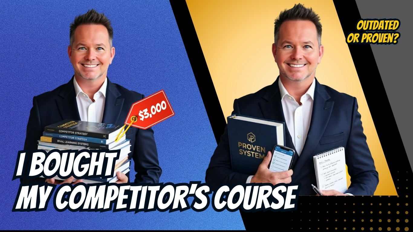 I Bought My Competitor’s Real Estate Course – Here’s What I Found (The Truth)
